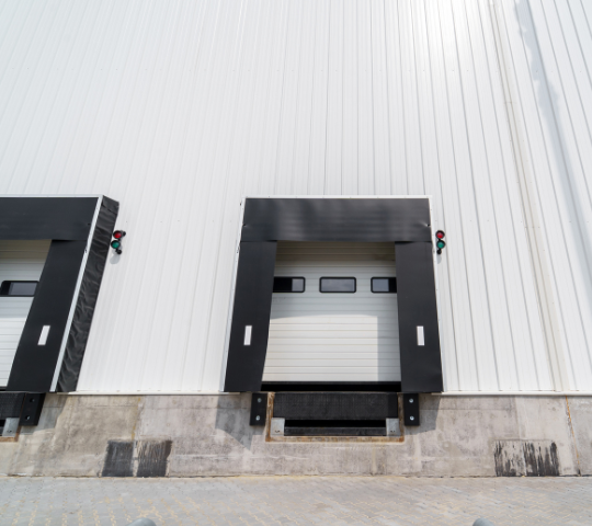 Industriële sectionaalpoort